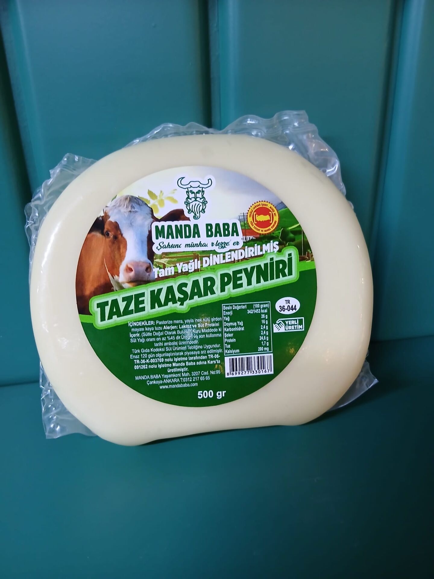 Mandababa Taze Kaşar