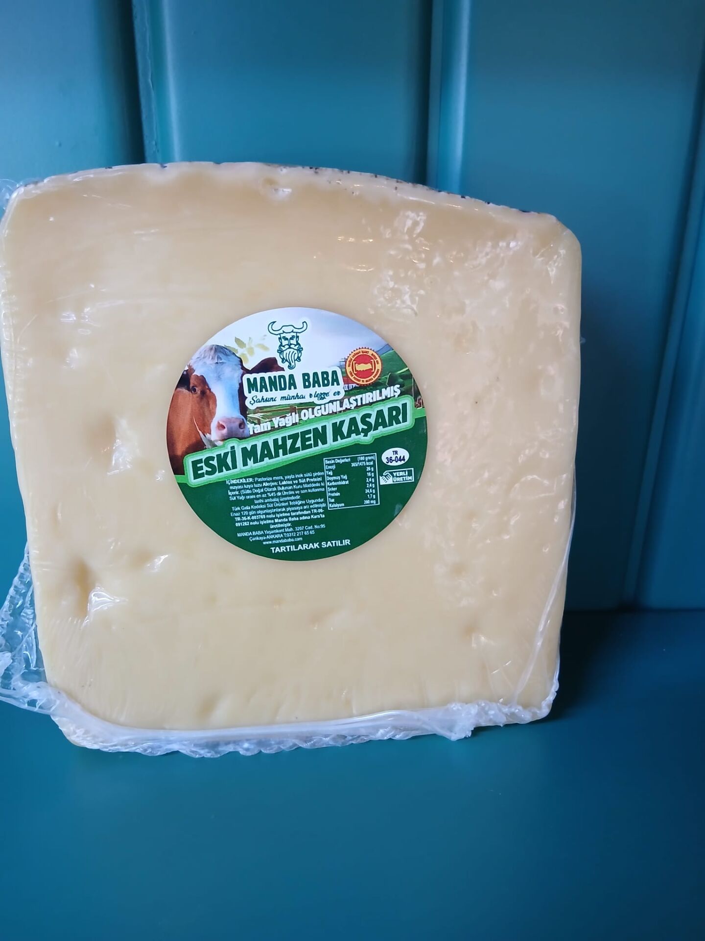 Mandababa Eski Mahzen İnek Kaşarı