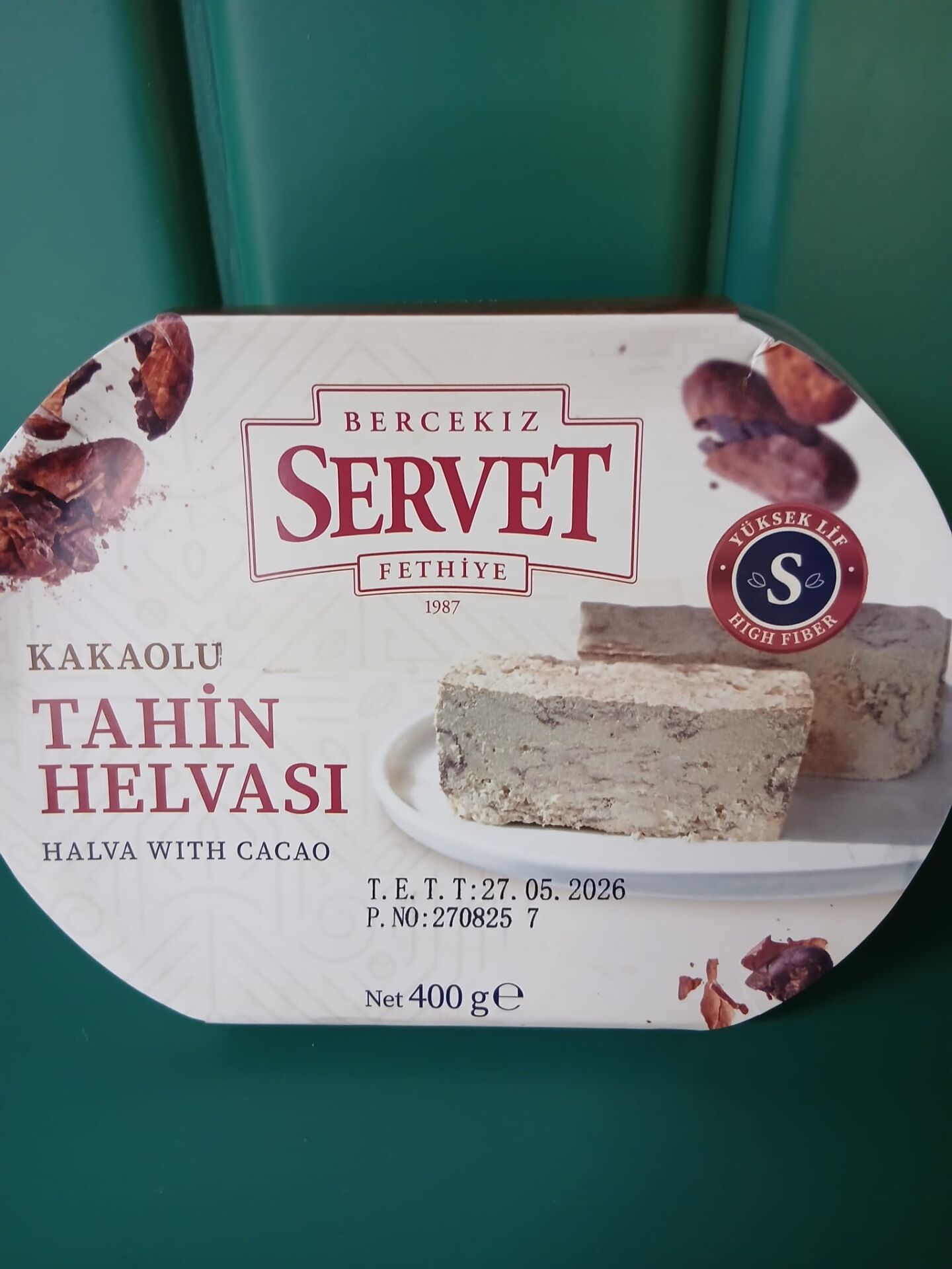 SERVET  (KAKAOLU) TAHİN HELVASI
