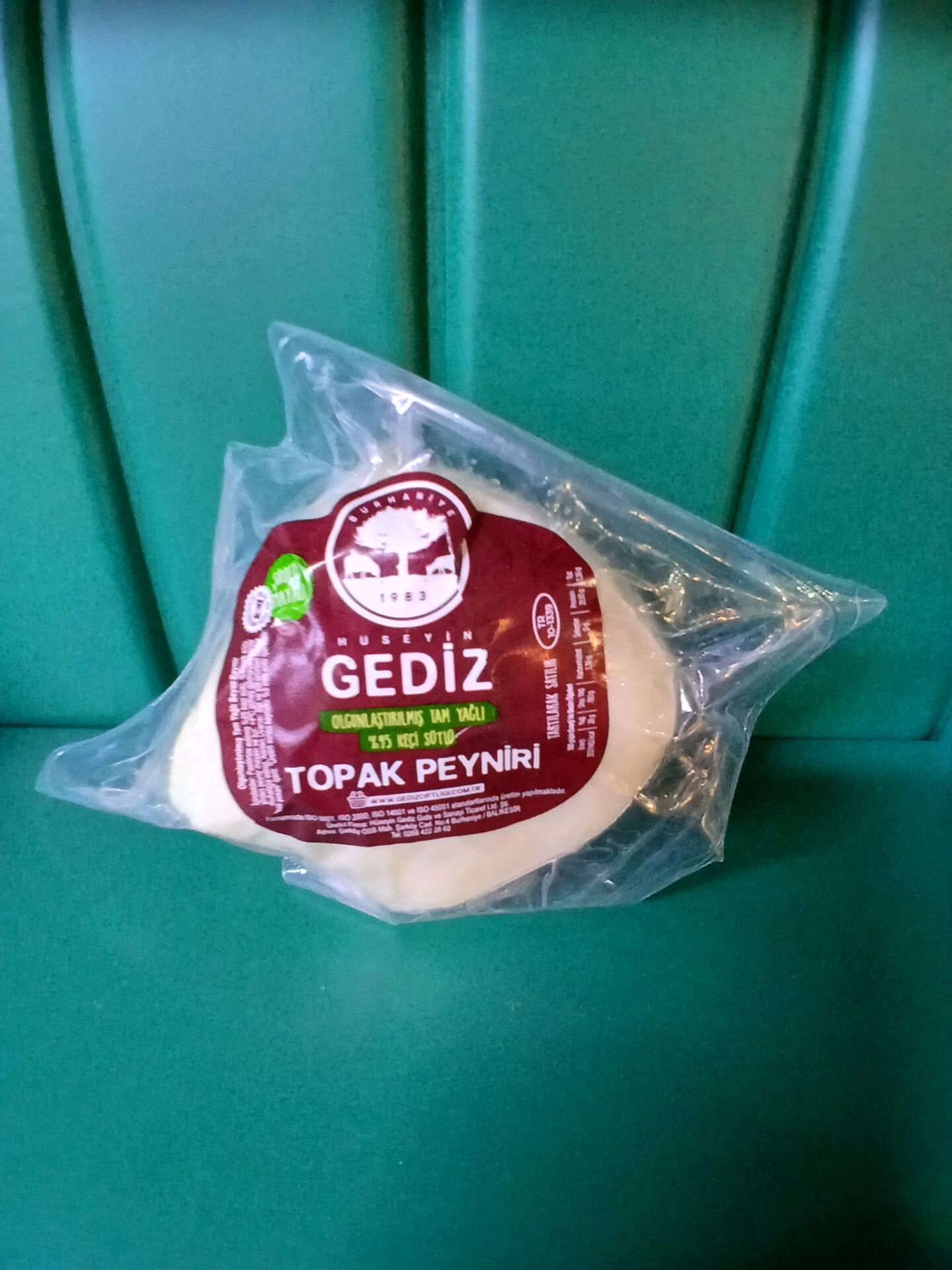 Gediz Keçi Topak Peyniri